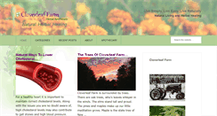 Desktop Screenshot of cloverleaffarmblog.com